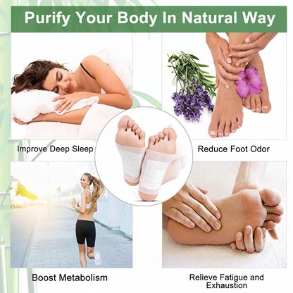 Detox Foot Pads Best Diabetes Relief Patch For Our Health  (Pack of 10 Pcs)