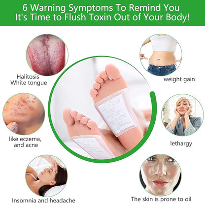 Detox Foot Pads Best Diabetes Relief Patch For Our Health  (Pack of 10 Pcs)