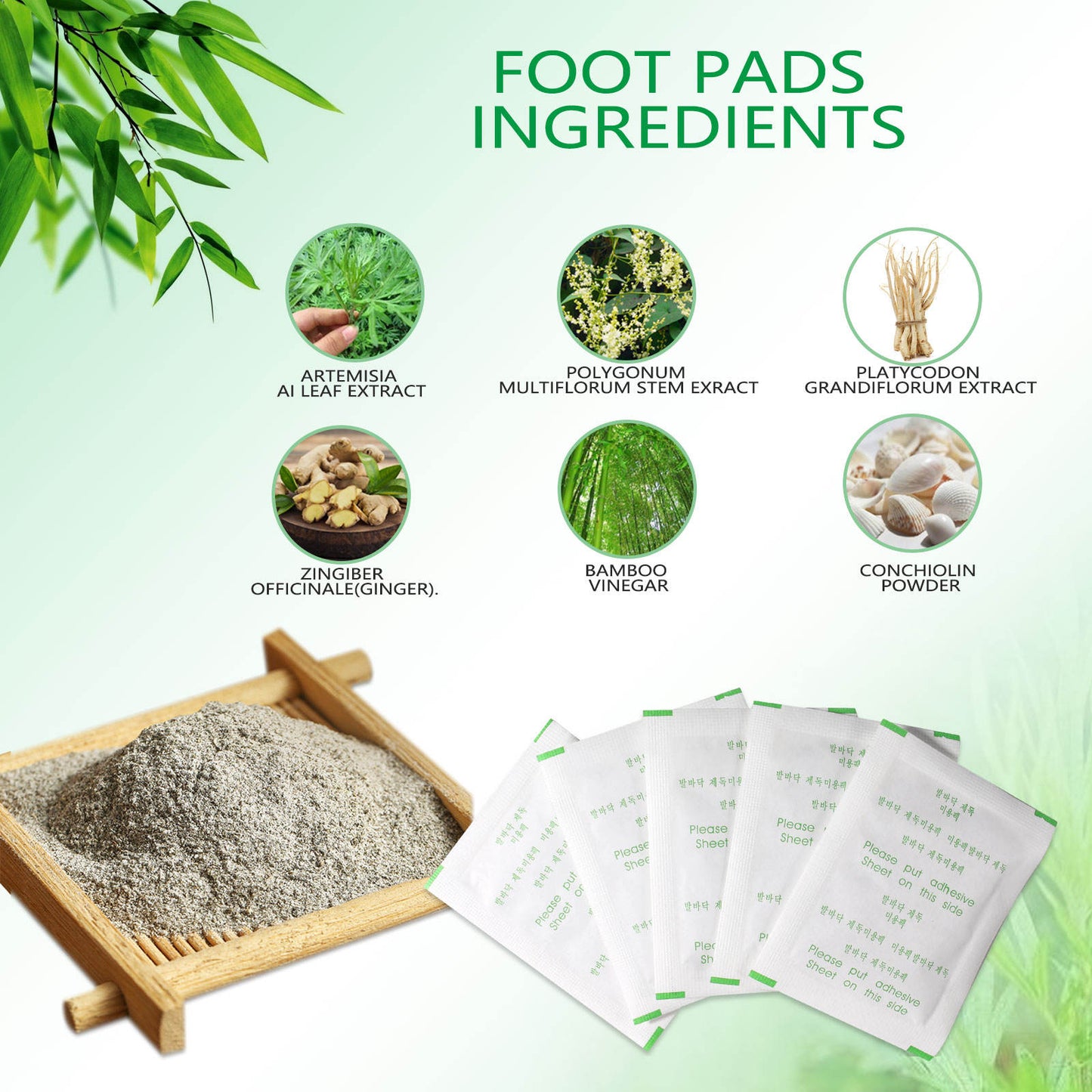 Detox Foot Pads Best Diabetes Relief Patch For Our Health  (Pack of 10 Pcs)