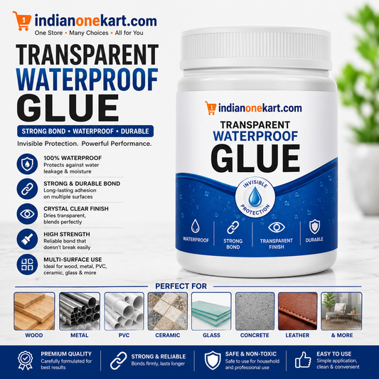Transparent waterproof glue