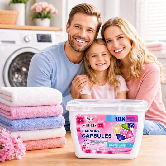 5-in-1 Laundry Detergent Pods.