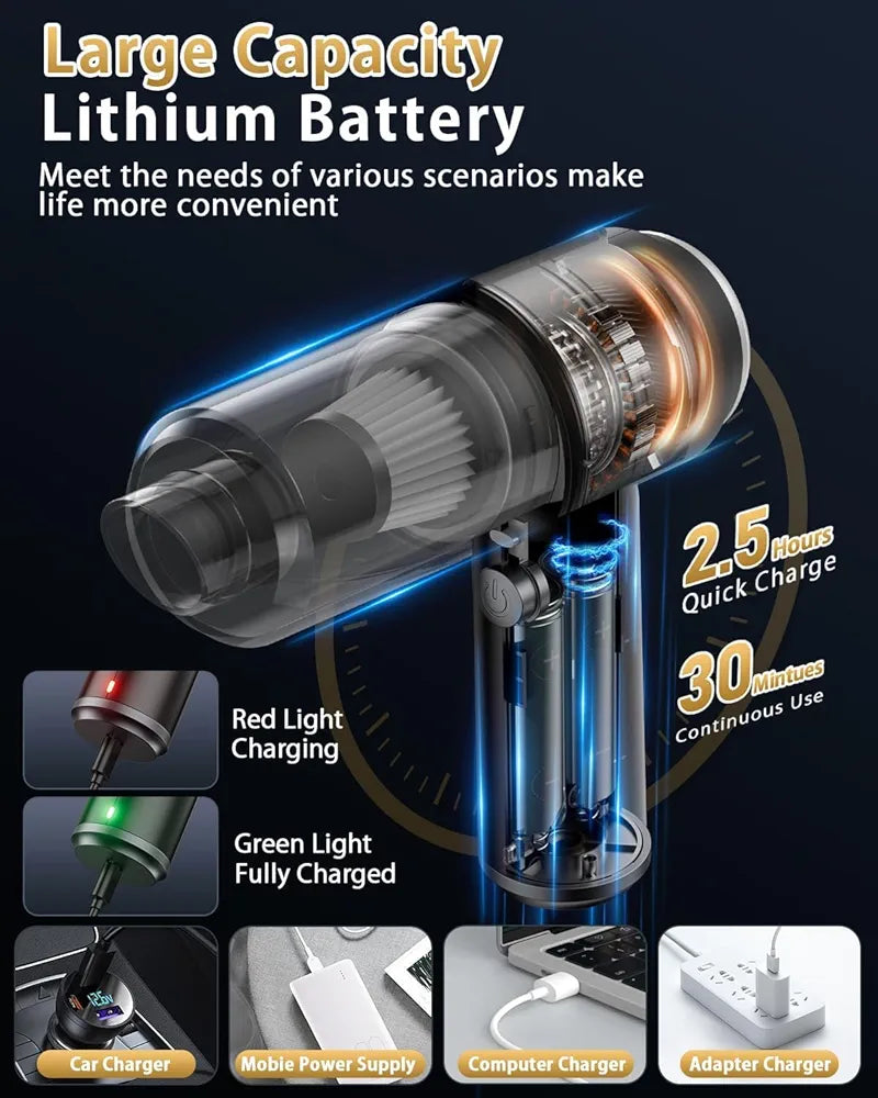 Air Duster Wireless 2 in 1 Vacuum Cleaner