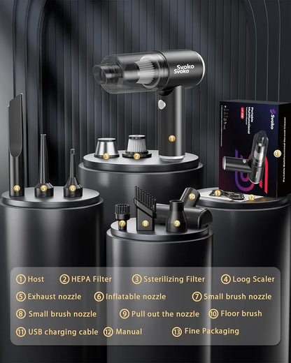Air Duster Wireless 2 in 1 Vacuum Cleaner